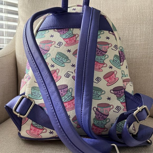 Disney Parks Loungefly Mini Backpack Mad Tea Party Alice In Wonderland main image 5